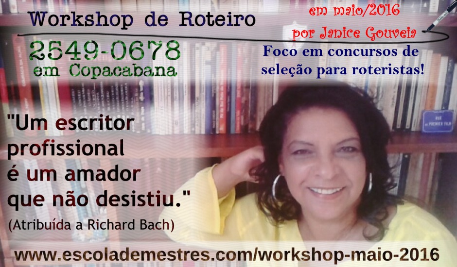 Curso de roteiro Janice Gouveia